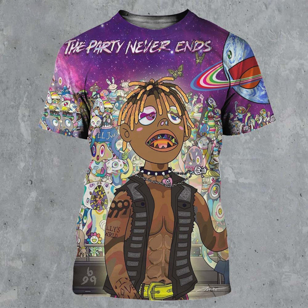 Juice WRLD The Party Never Ends Merch Funny Graphic T-Shirt Gifts For Friends Juice WRLD The Party Never Ends Merch Funny Graphic T-Shirt Gifts For Friends