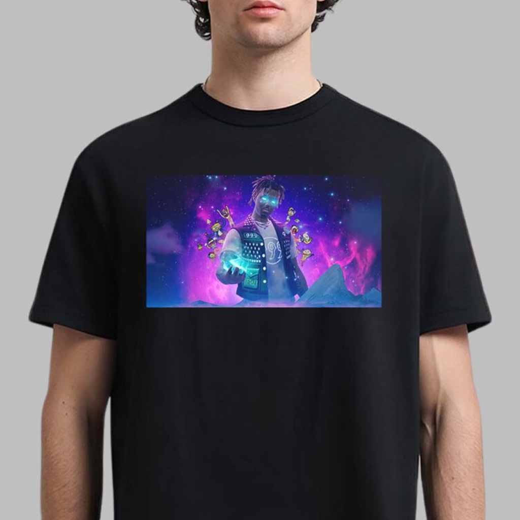 Juice Wrld x Fortnite The Final Stage Night Version T-Shirt Birthday Gifts For Music Lovers Juice Wrld x Fortnite The Final Stage Night Version T-Shirt Birthday Gifts For Music Lovers