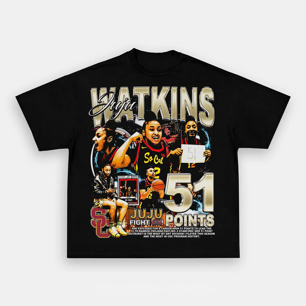 Juju Watkins V2 Graphic T-Shirt Unique Gifts For Basketball Lovers Juju Watkins V2 Graphic T-Shirt Unique Gifts For Basketball Lovers
