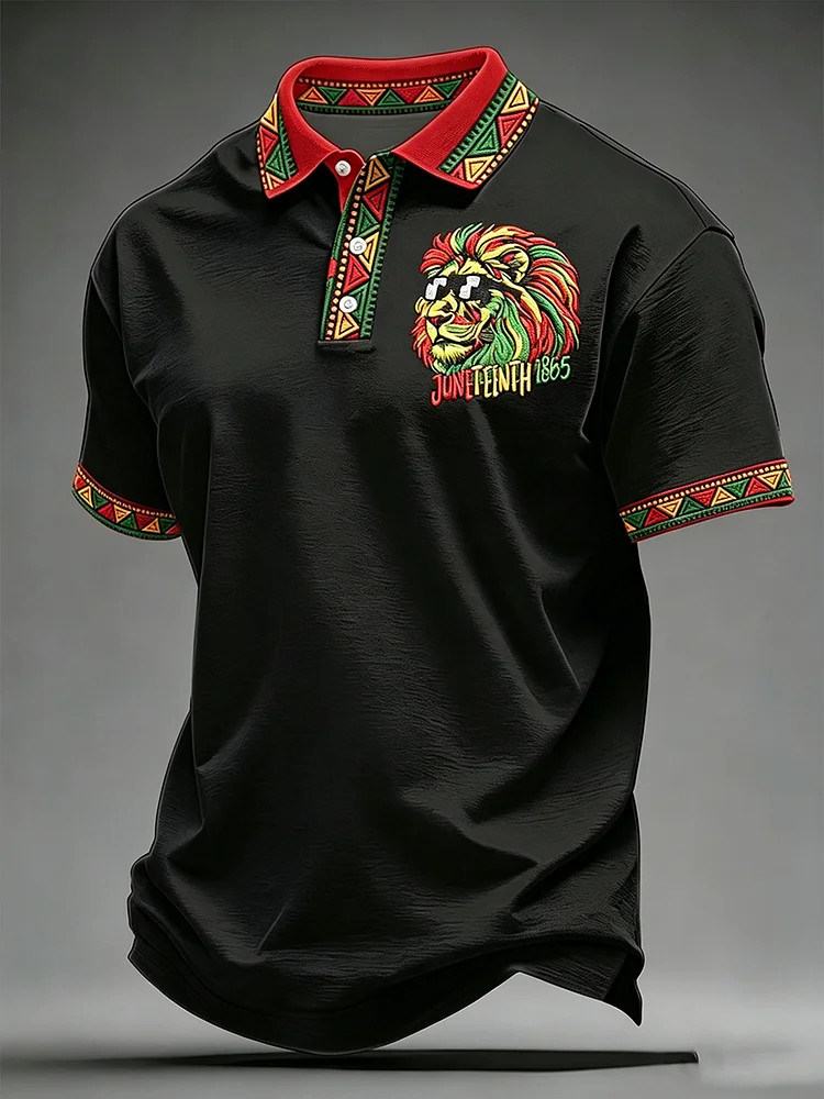 Juneteenth 1865 Polo Shirt 161 Years Of Independence Clothing Gift For Men