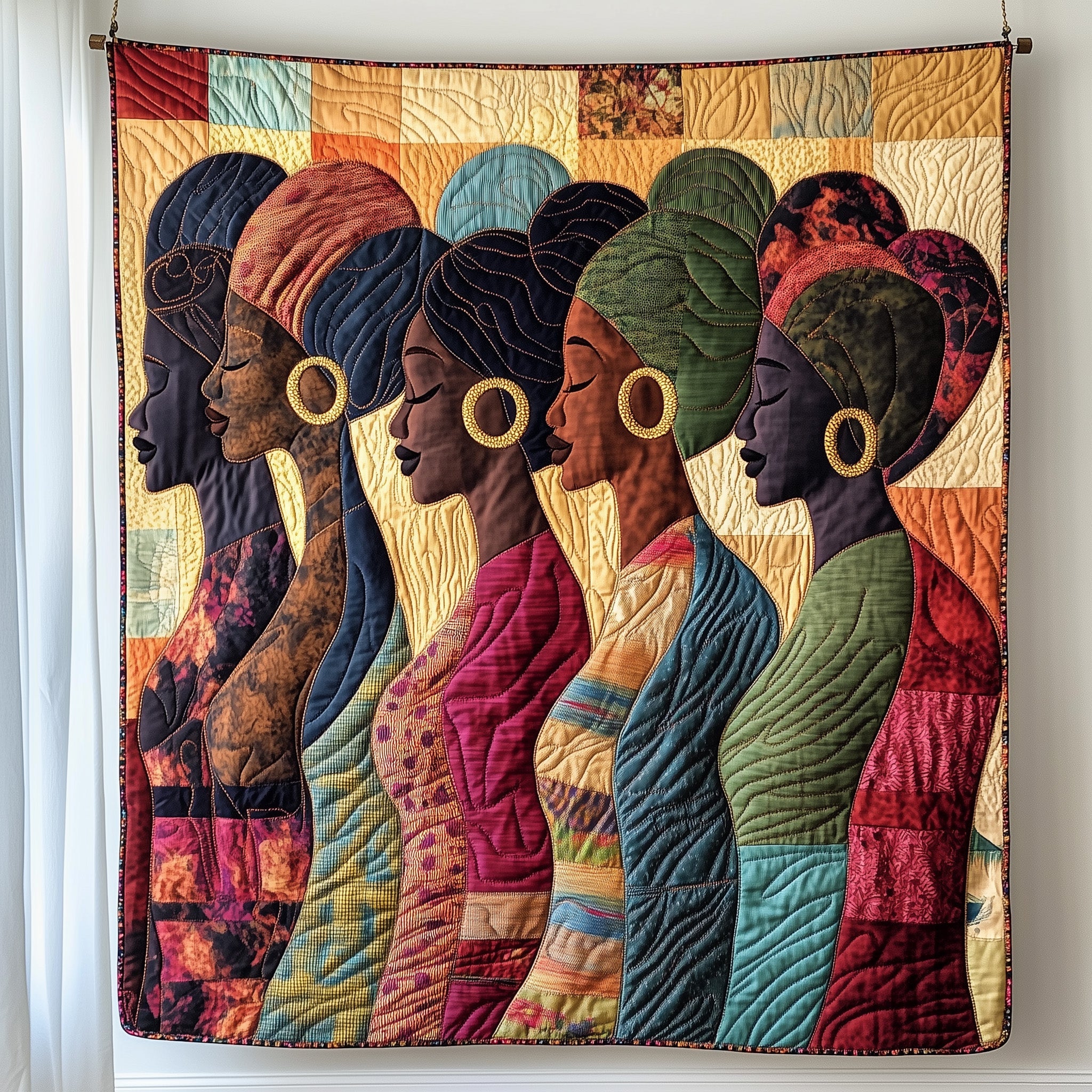 Juneteenth Queens Quilted Blanket Cute Soft BlanketAfrican American Gifts For Her