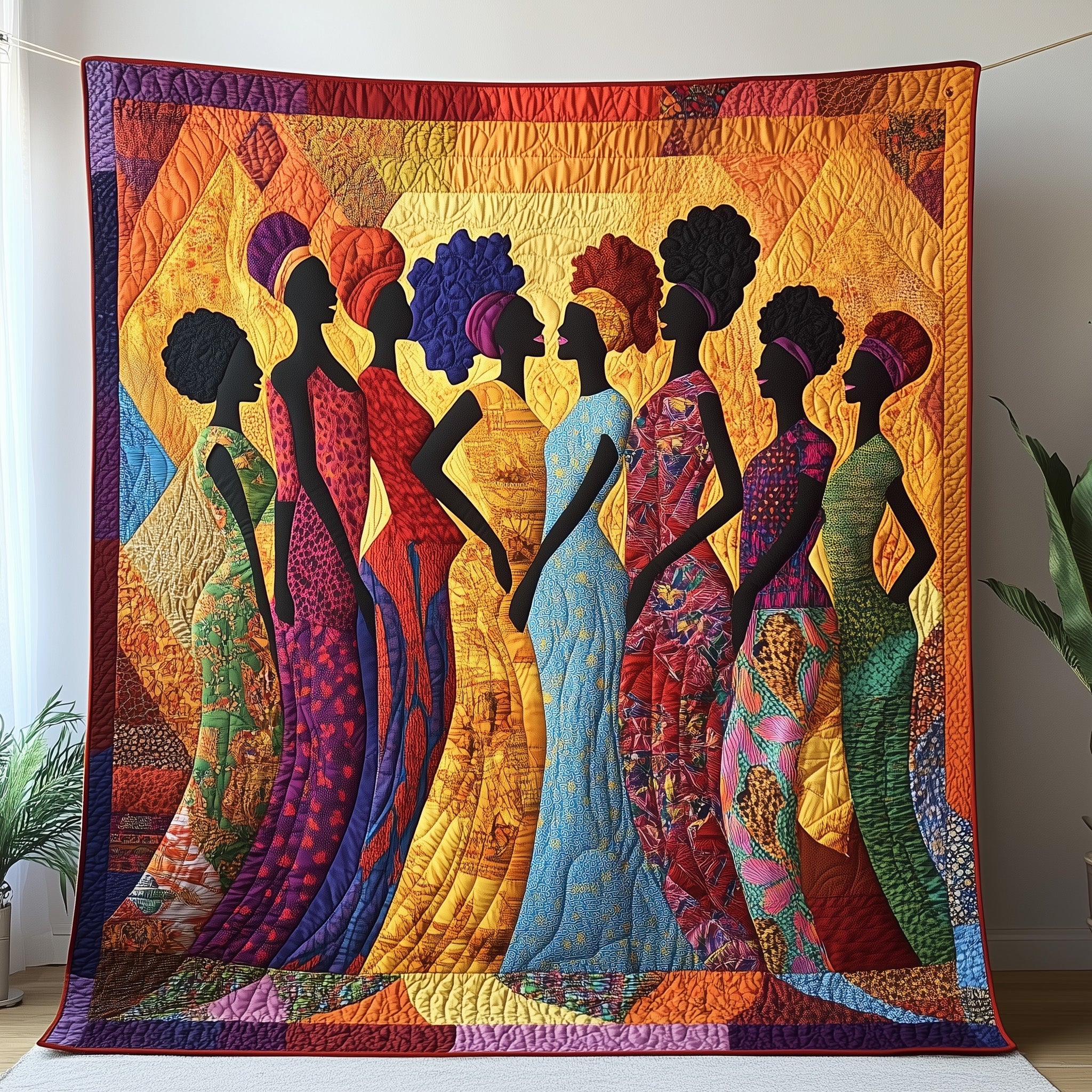 Juneteenth Queens Quilted Blanket Cute Soft BlanketMelanin African American Gifts Stuff