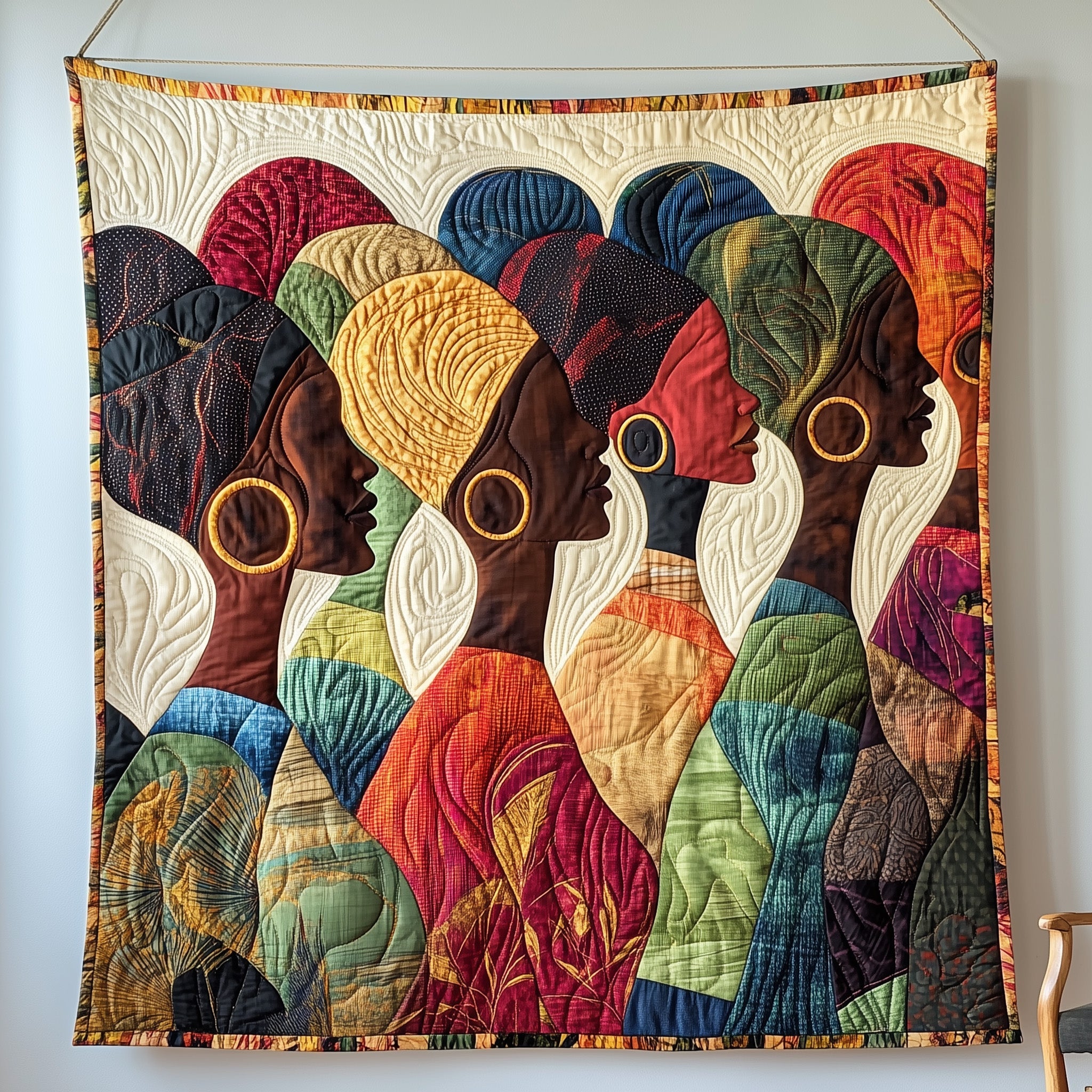 Juneteenth Queens Quilted Blanket Xmas Quilted Blanket Gift for Family