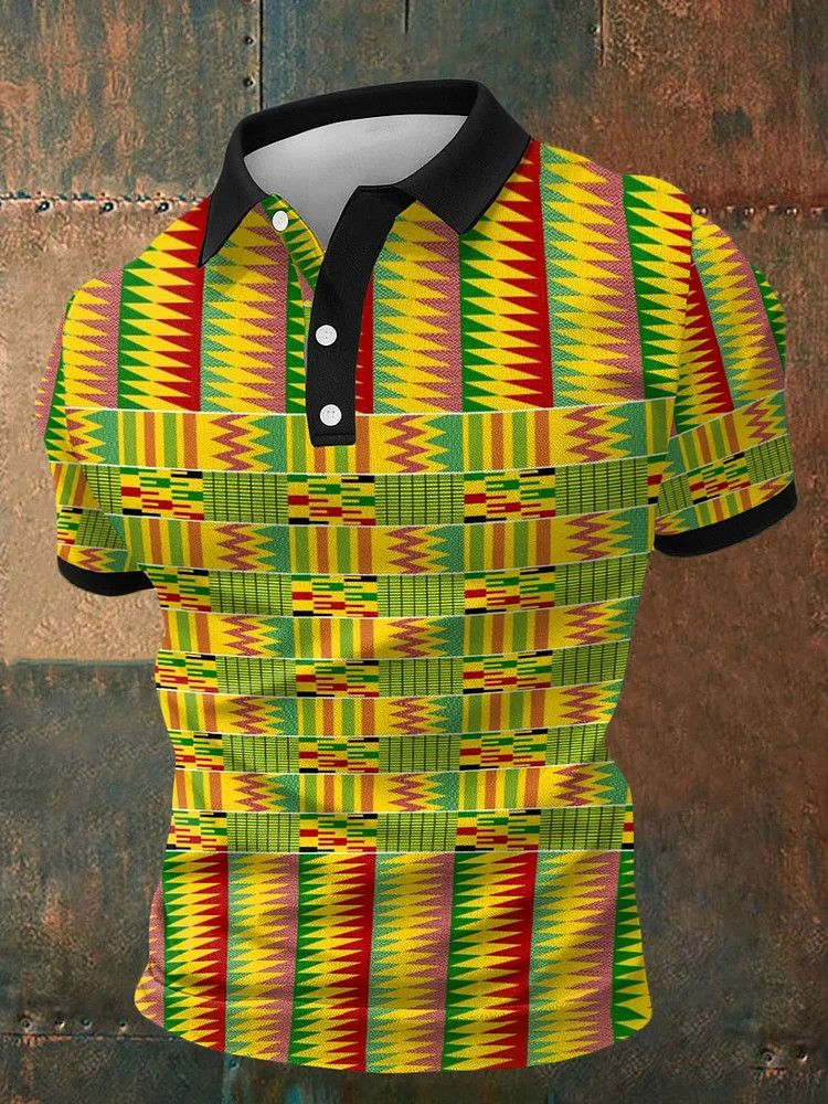 Juneteeth Art Black Pride Polo Shirt 1866 2026 Black History Independence Clothing Gift For Dad