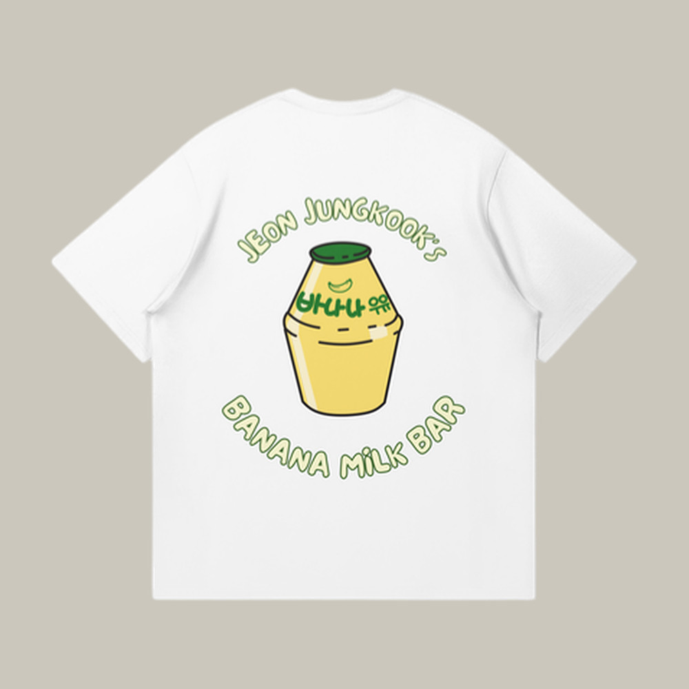 Jung Kook Banana Milk T-Shirt BTS 2026 Comeback Shirt Present Idea For Army