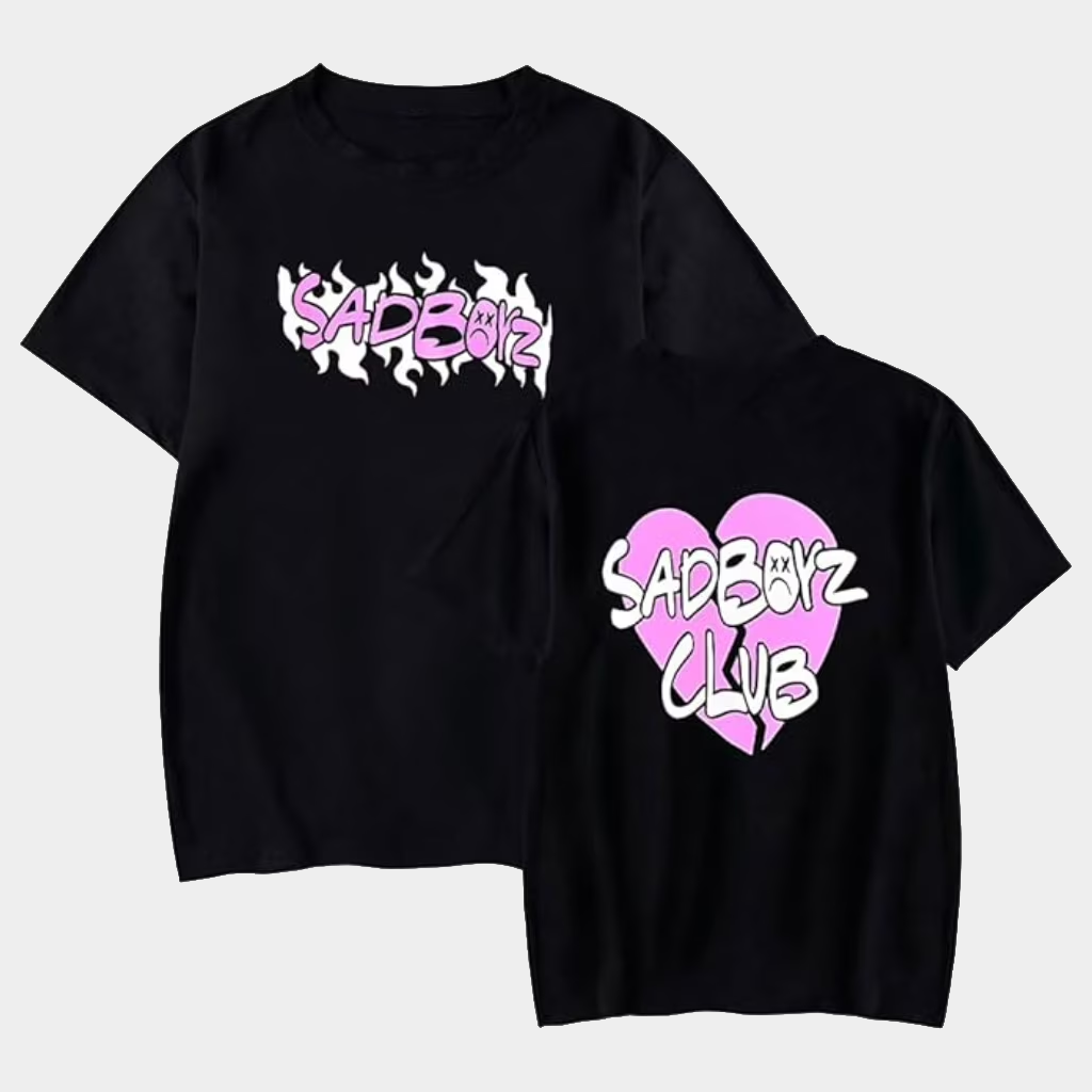 Junior H Merch Sad Boyz Club T-Shirt Gifts For Hip Hop Lovers