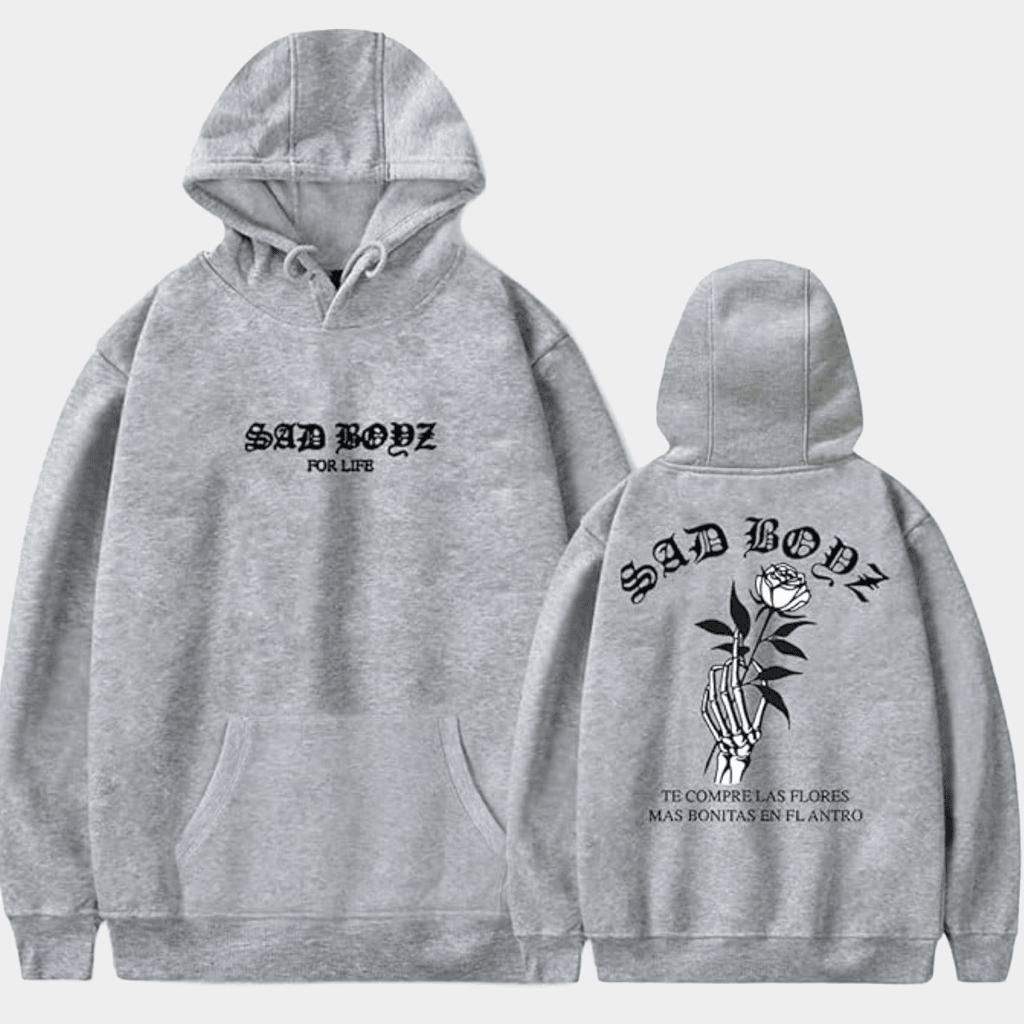 Junior H Merch Sad Boyz For Life Hoodie Gift Ideas For Music Lovers