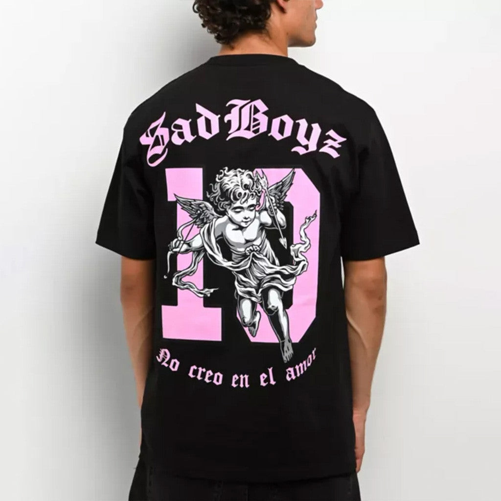 Junior H Sad Boyz Merch Sad Boyz Diez Mi Amor Black T-Shirt Best Gifts For Boyfriend
