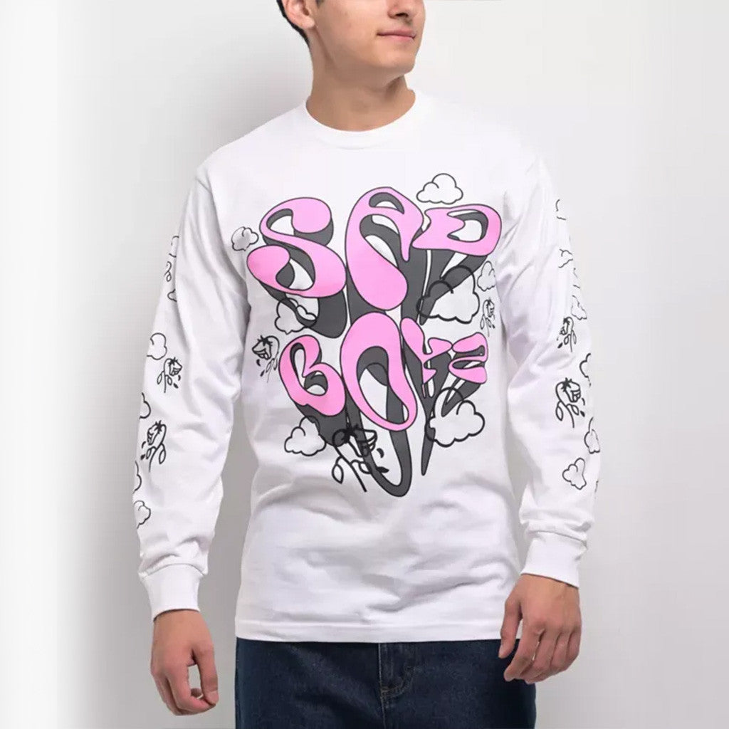 Junior H Sad Boyz Merch Sad Boyz Trippy Wiggles White Long Sleeve T-Shirt Husband Gifts Junior H Sad Boyz Merch Sad Boyz Trippy Wiggles White Long Sleeve T-Shirt Husband Gifts