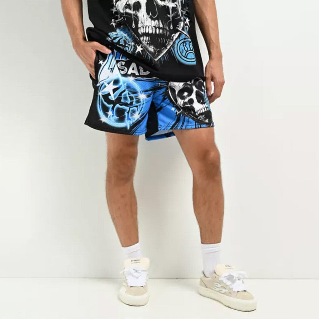 Junior H Sad Boyz Merch Sad Boyz X Lost Hills Nails Black Mesh Shorts Gift For Son Junior H Sad Boyz Merch Sad Boyz X Lost Hills Nails Black Mesh Shorts Gift For Son