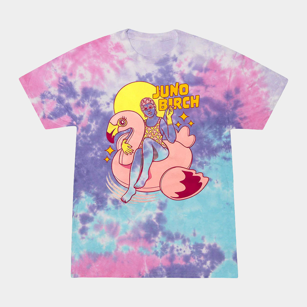 Juno Birch Merch 2026 Pool Tie Dye Shirt Juno Birch Shirts Gift Ideas For Wife
