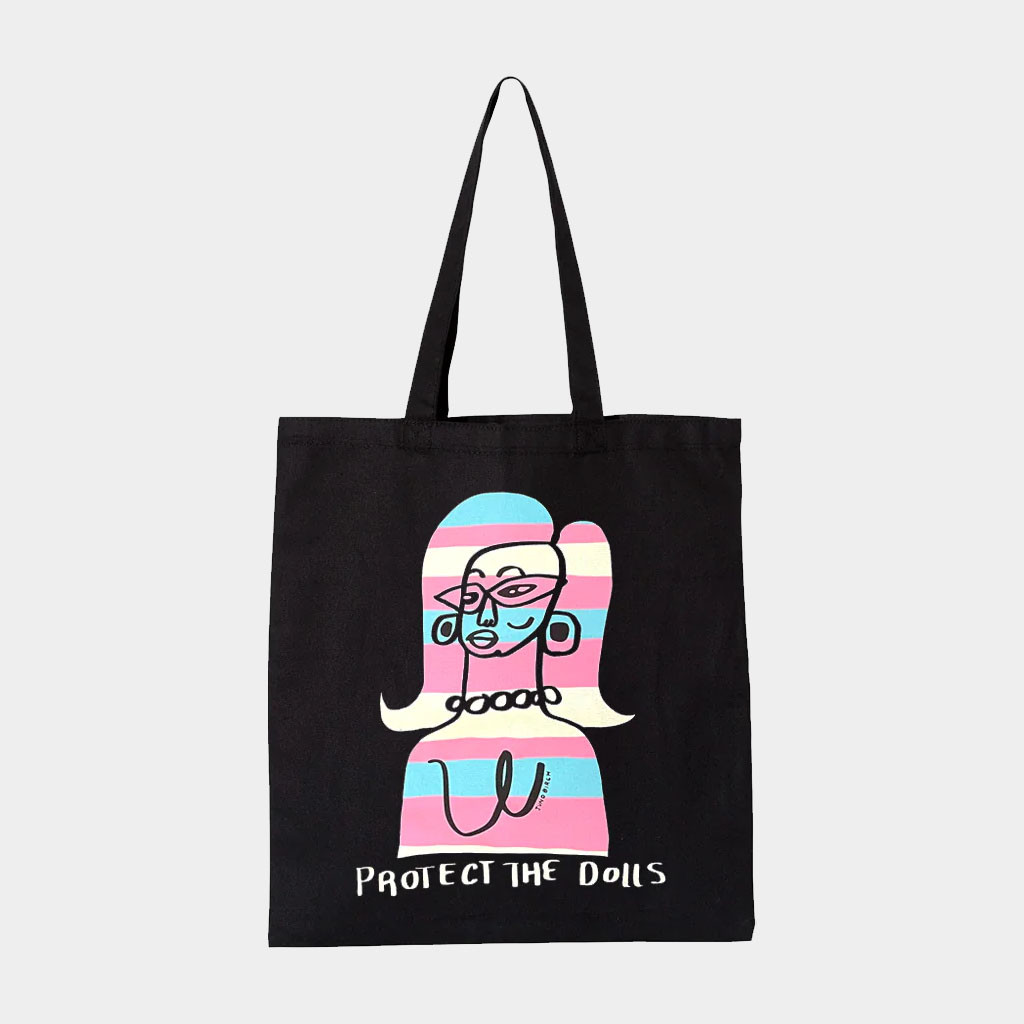 Juno Birch Merch 2026 Protect The Dolls Tote Bag Black Gifts Ideas For Mom