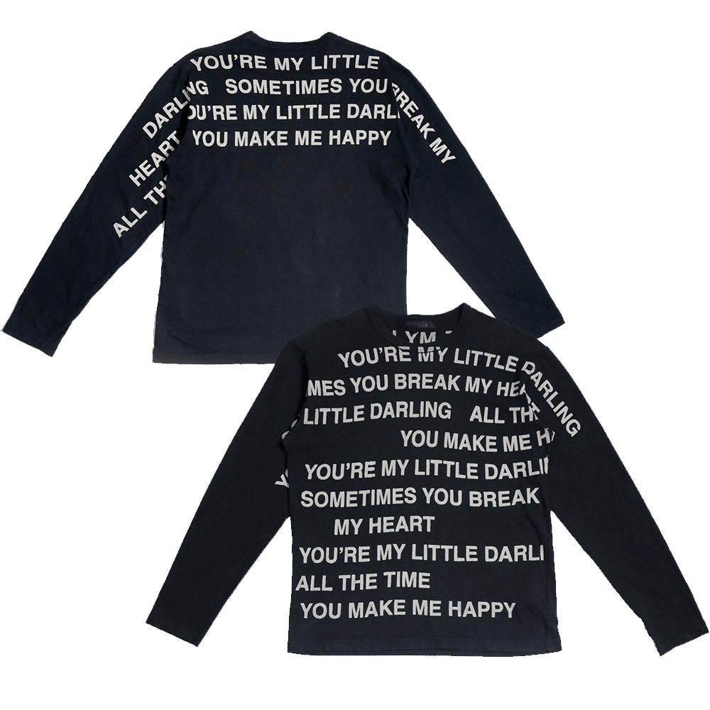 Junya Watanabe Poem Long Sleeve Shirt Junya Watanabe SS02 Poem Shirt Best Father's Day Gifts Junya Watanabe Poem Long Sleeve Shirt Junya Watanabe SS02 Poem Shirt Best Father's Day Gifts
