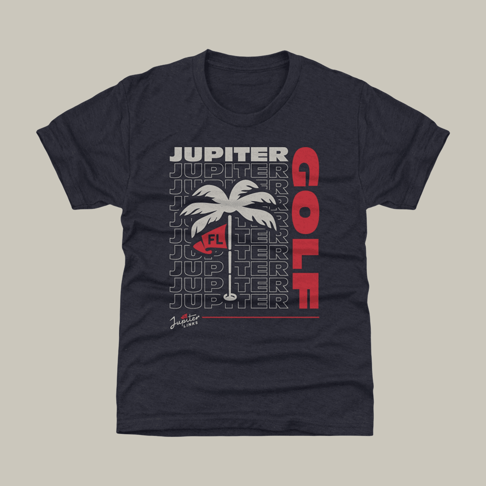 Jupiter Links Golf Club Repeat Outline T-Shirt TGL Golf Outfit Best Sport Gift For Fan