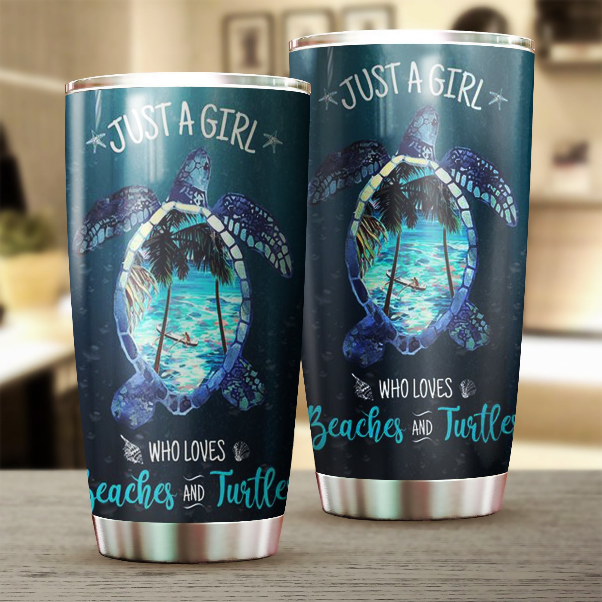 Just A Girl Who Loves Beaches And Turtles Tumbler Unique Gifts For Turtle Lovers For Her Just A Girl Who Loves Beaches And Turtles Tumbler Unique Gifts For Turtle Lovers For Her