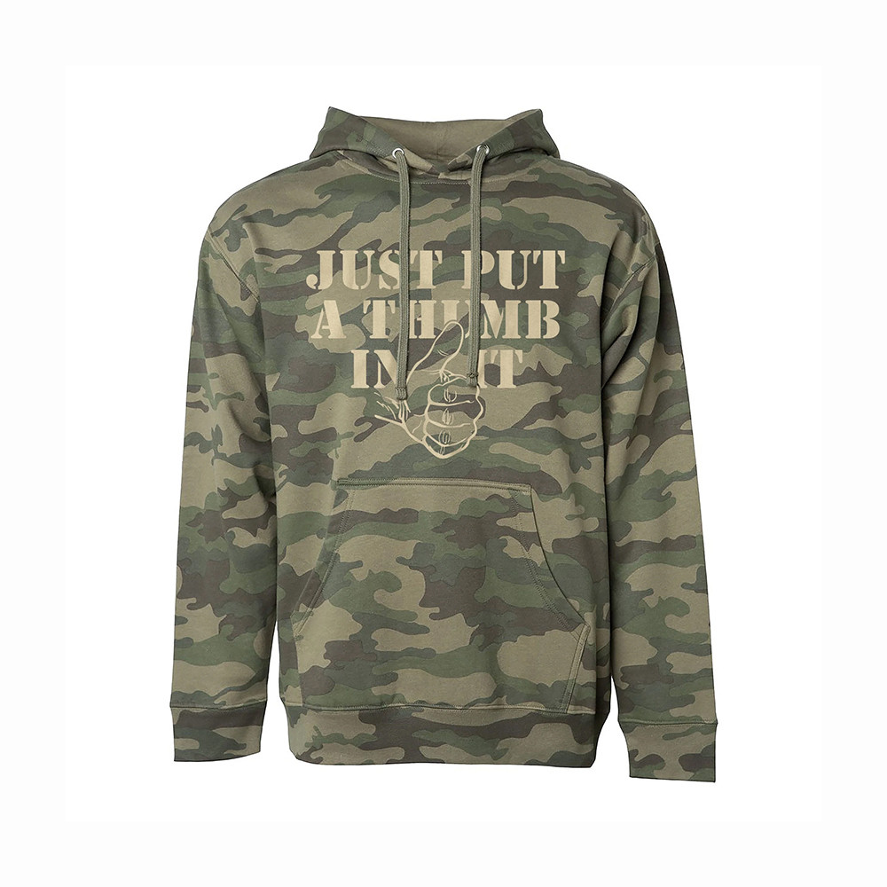 Just Put A Thumb In It Kentucky Ballistics Hoodie Kentucky Ballistics Apparel Gift For Him