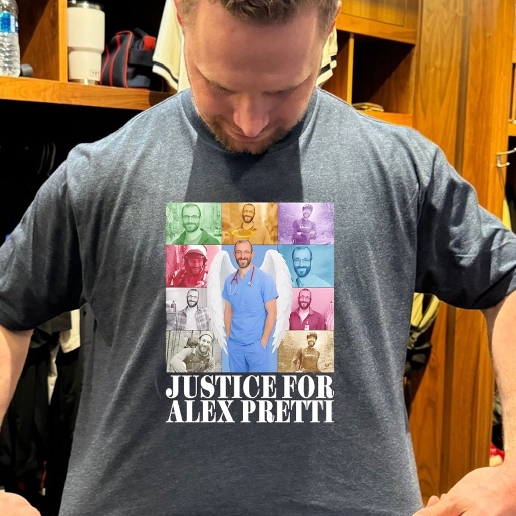 Justice For Alex Pretti Anti ICE Protest Shirt No MAGA Political T-Shirt FDT Gifts Justice For Alex Pretti Anti ICE Protest Shirt No MAGA Political T-Shirt FDT Gifts