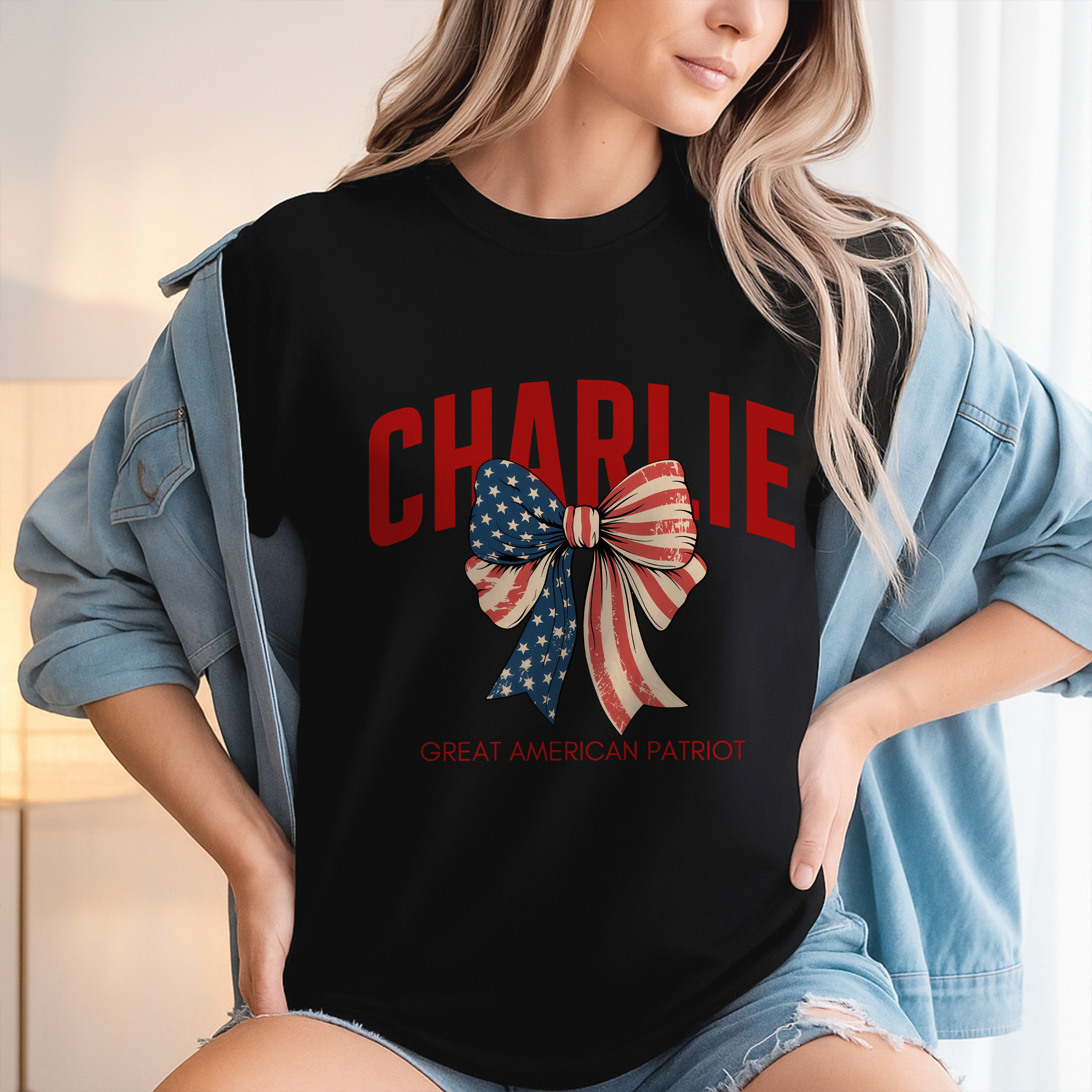 Justice For Charlie Kirk Great American Patriot Dark Shirt Gift for Free Speech Supporters