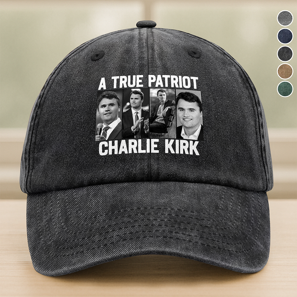 Justice for Charlie Kirk Prayers Up Charlie Washed Baseball Cap Gift for Proud Americans
