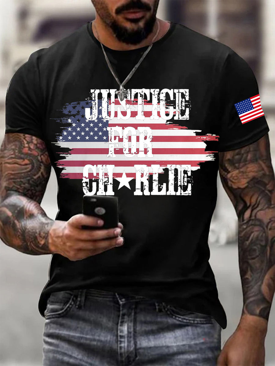 Justice For Charlie Kirk T-Shirt This Is The Turning Point TPUSA Merchandise