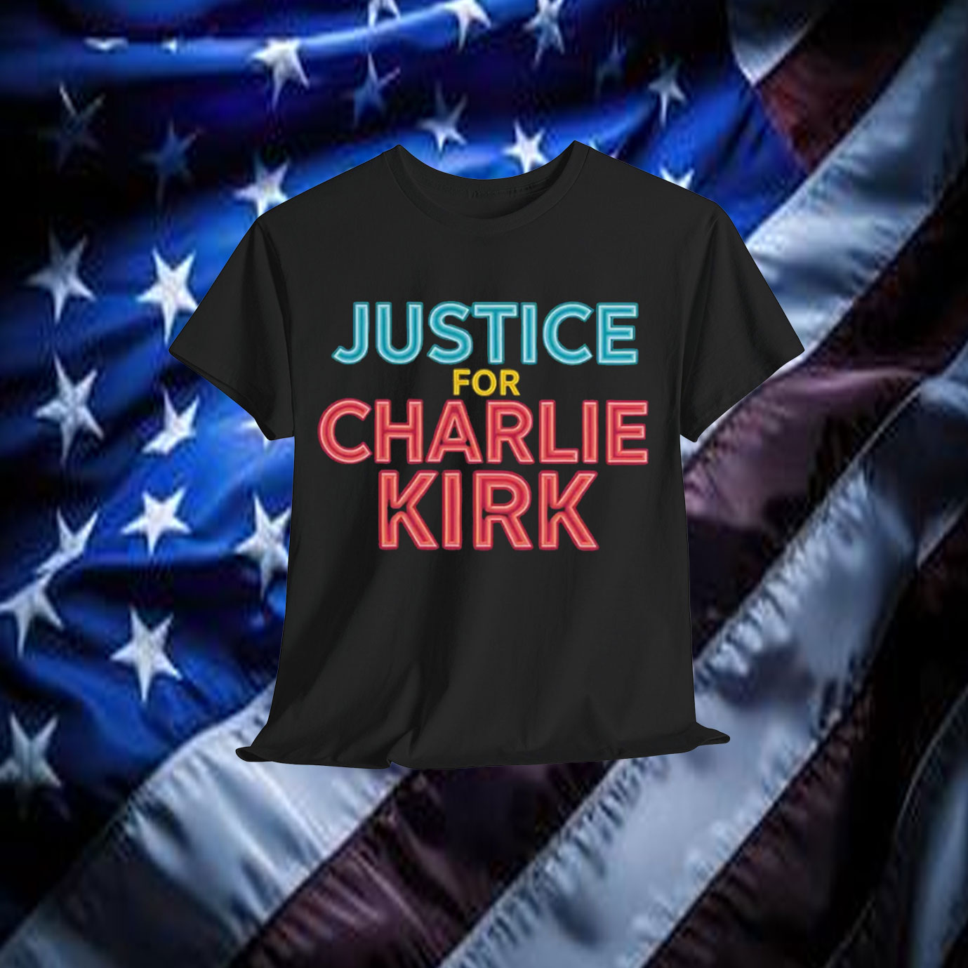 Justice for Charlie Kirk Unisex Shirt