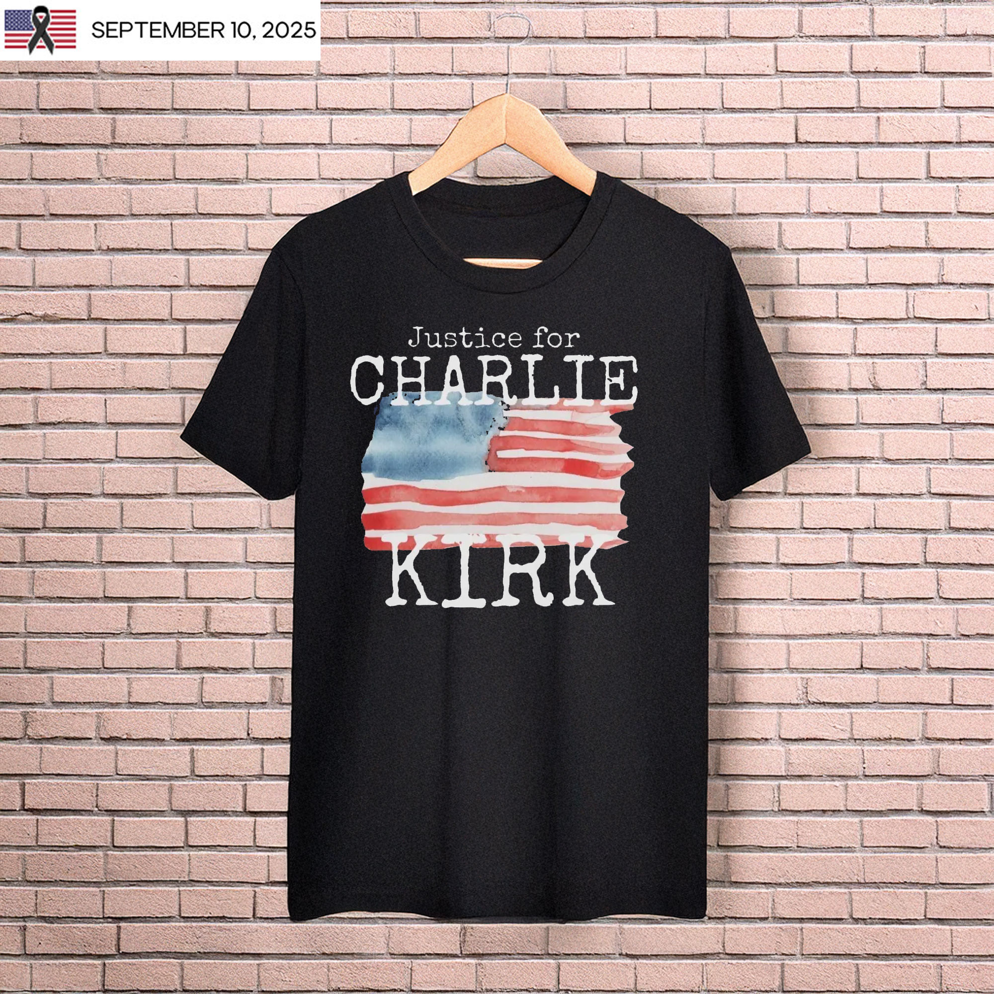 Justice For Charlie Kirk Unisex T-Shirt