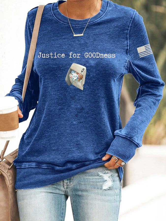 Justice For Goodness Sweatshirt ICE Agent Shooting Protests Gifts