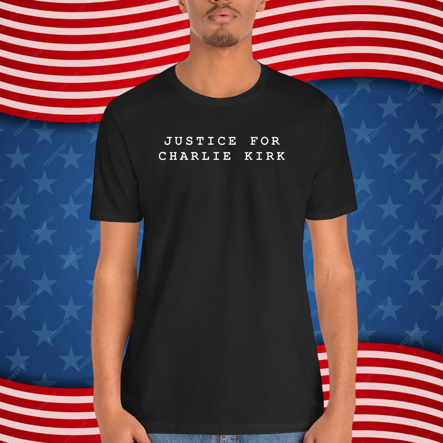 Justice For Human Rights Charlie Kirk Shirt