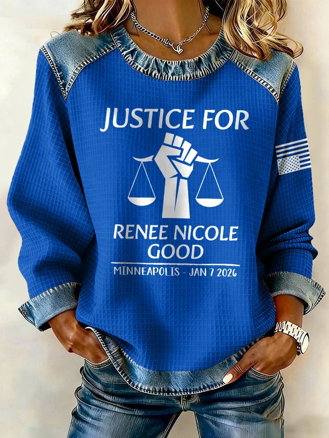 Justice For Renee Nicole Good Minneapolis Jan 7 2026 Sweatshirt ICE Out Now Sweatshirt