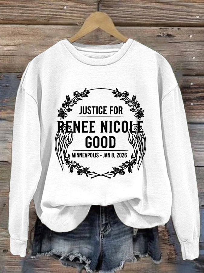 Justice For Renee Nicole Good Sweatshirt Anti ICE Protest Clothing Gift Ideas