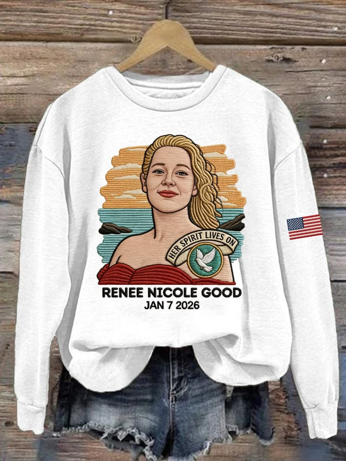 Justice For Renee Nicole Good Sweatshirt Renee Good Shooting Freedom Clothing
