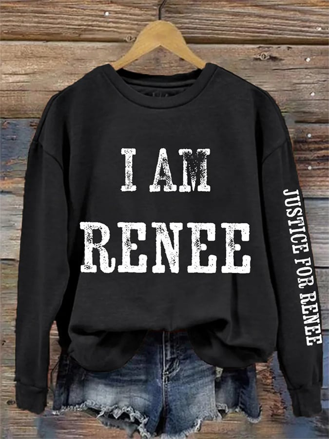 Justice For Renee Nicole Good Sweatshirt RIP Renee Clothing Gifts For Mother
