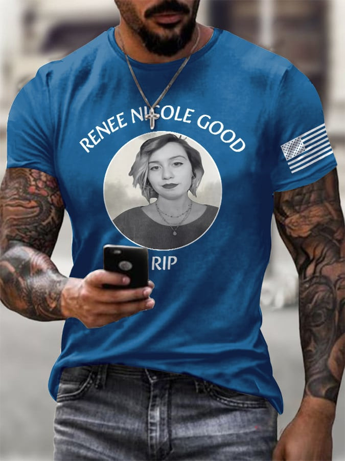 Justice For Renee Nicole Good T-Shirt Minneapolis Shooting Abolish ICE Shirt Gifts For Father