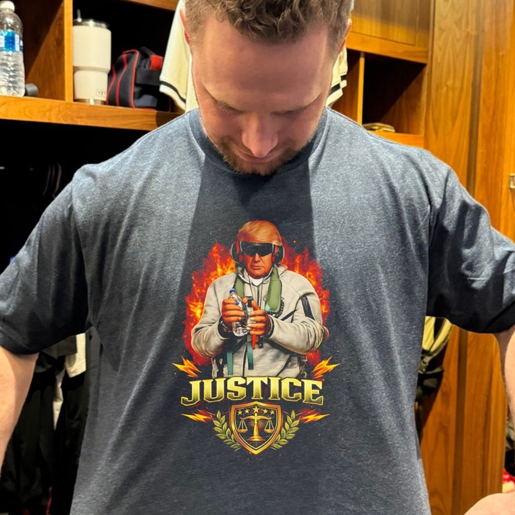 Justice Trump Parody Maduro T-Shirt Gifts For Dad Who Wants Nothing