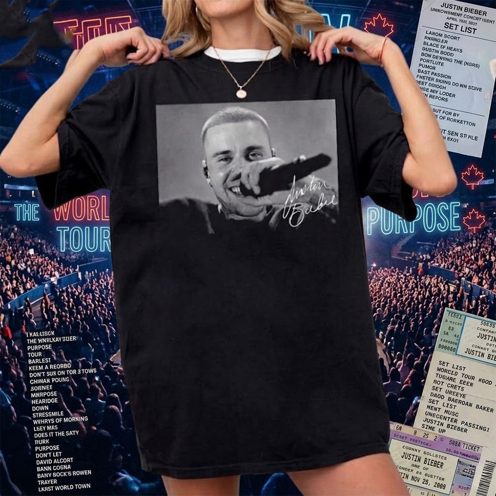 Justin Bieber Live Daisies Coachella 2026 T-Shirt Bieberchella 2026 Apparel Gift For Wife