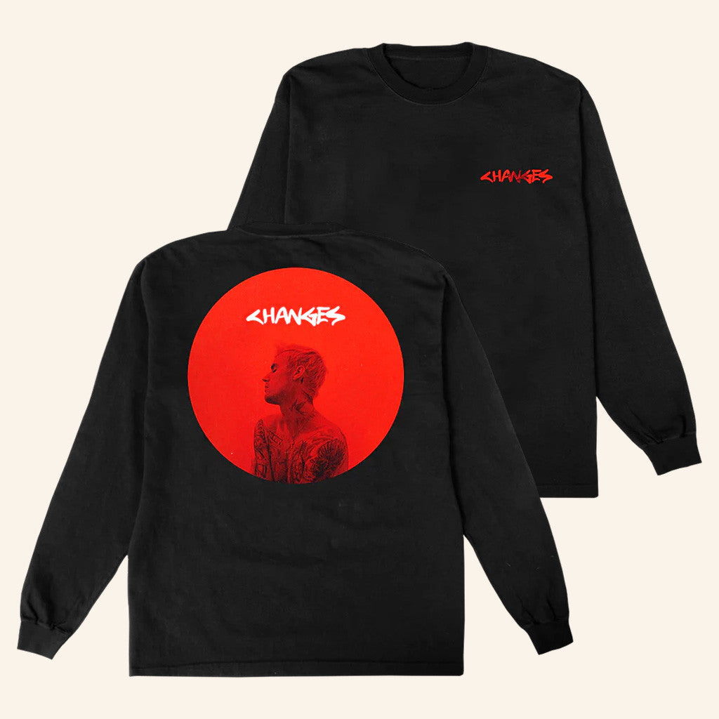 Justin Bieber Merch Changes Photo Long Sleeve T-Shirt Gift Ideas For Dudes Justin Bieber Merch Changes Photo Long Sleeve T-Shirt Gift Ideas For Dudes
