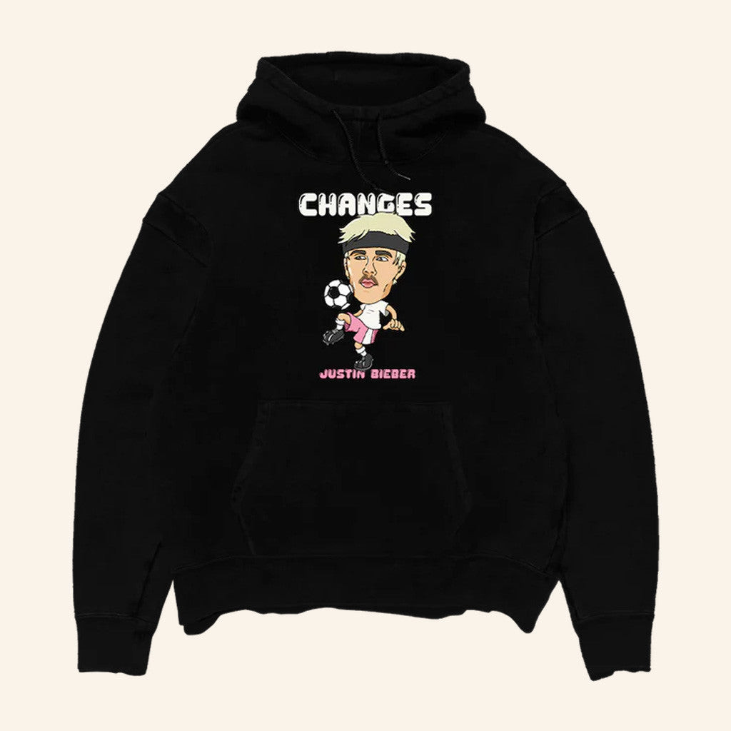 Justin Bieber Merch Changes Soccer Doodle Hoodie Gift Ideas For Her Justin Bieber Merch Changes Soccer Doodle Hoodie Gift Ideas For Her