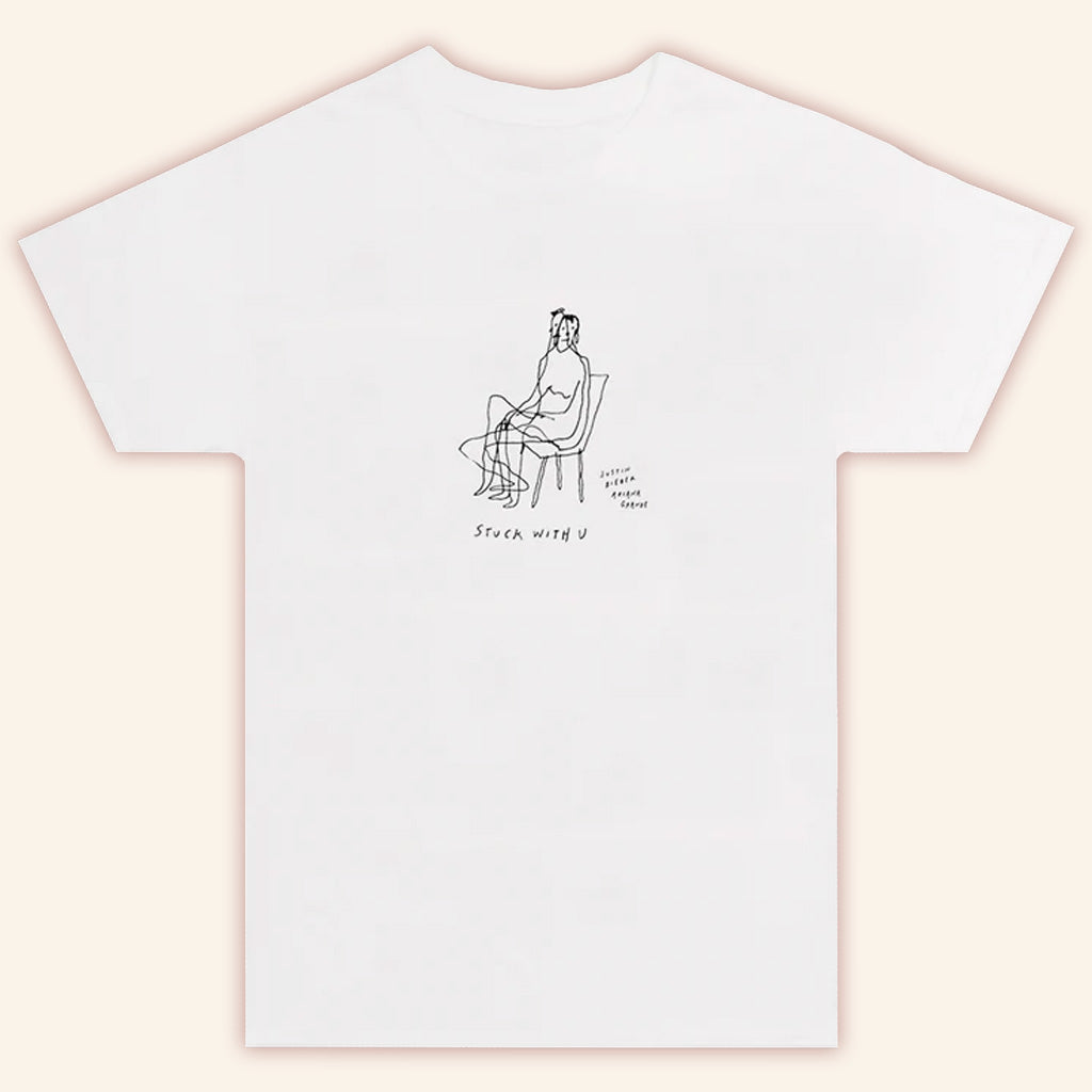 Justin Bieber Merch Stuck With U Chair T-Shirt Best Gift For Friends