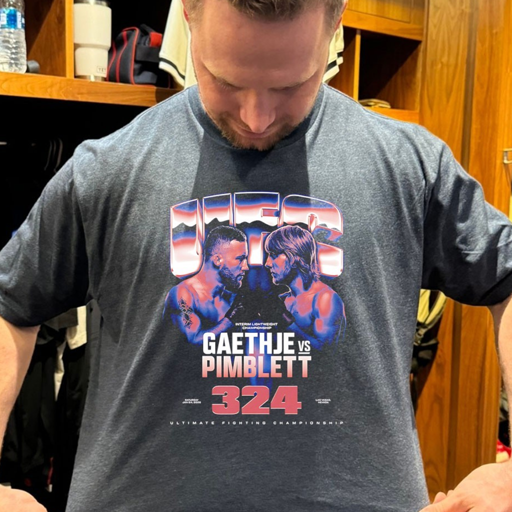 Justin Gaethje Vs Paddy Pimblett UFC 324 Match Up Retro Shirt Best Gifts For Husband