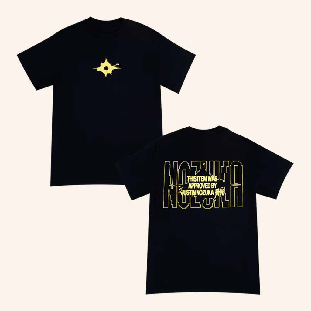 Justin Nozuka Merch Sunburst Black T-Shirt Christmas Present Ideas For Men Justin Nozuka Merch Sunburst Black T-Shirt Christmas Present Ideas For Men