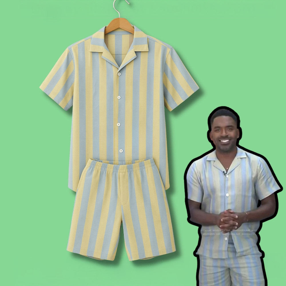 Justin Sylvester Mist Strata Cuba Nicola Hawaiian Shirt And Shorts Cool Gifts For Dad