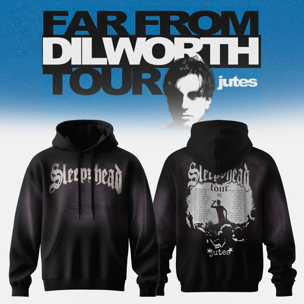 Jutes Sleepyhead Tour Hoodie Jutes Sleepyhead Merch Gifts For Brother Music Lovers