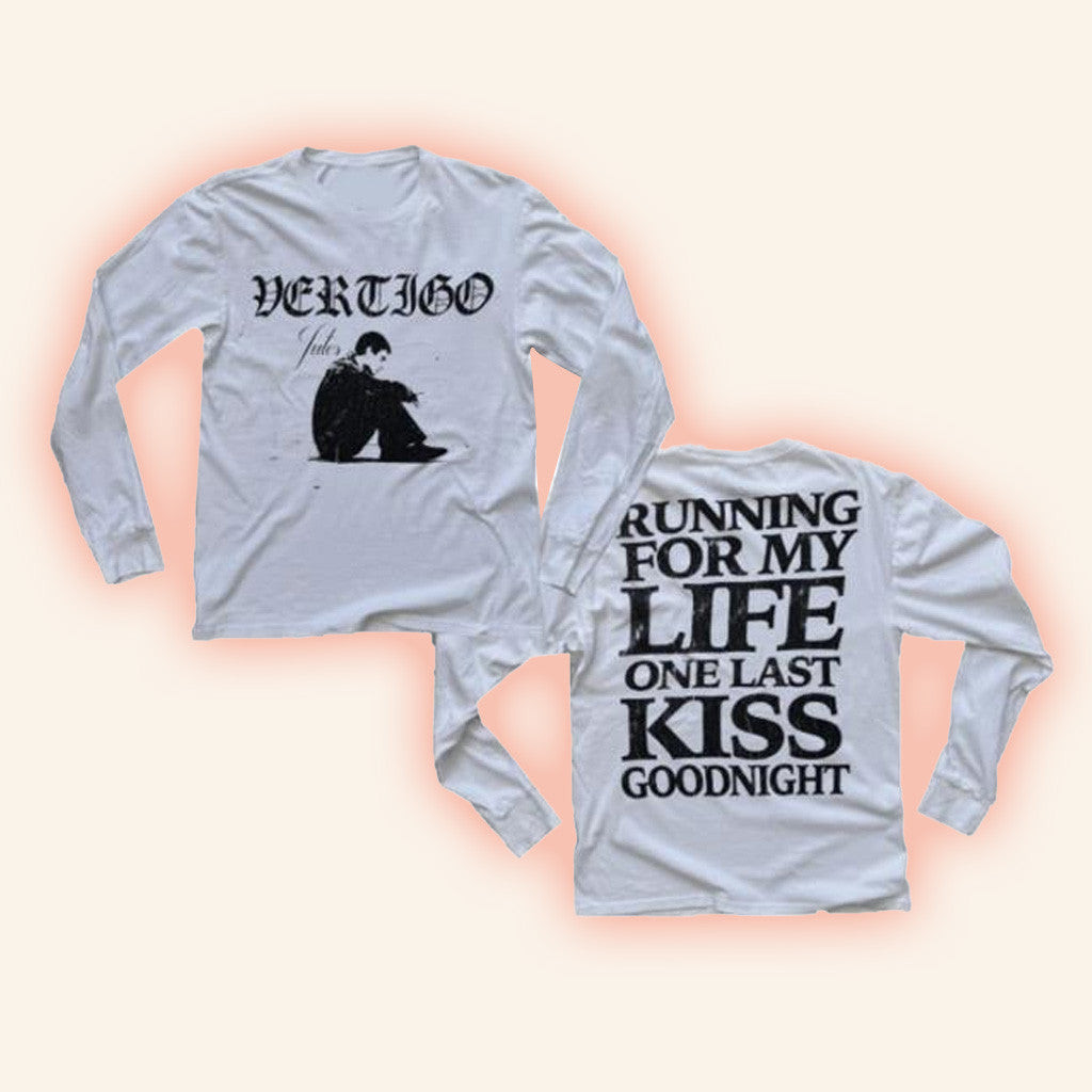 Jutesx Music Merch Vertigo Long Sleeve Shirt Best Birthday Gift For Dudes