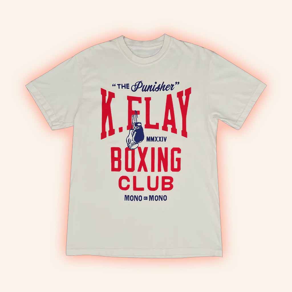 K Flay Merch The Punisher Boxing Club T-Shirt Unique Christmas Gifts For Men