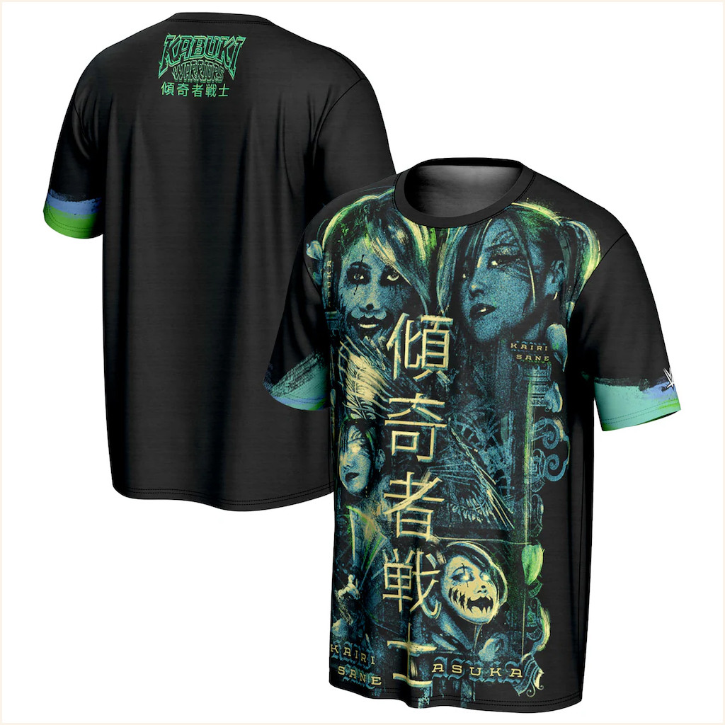 Kabuki Warriors Kanji Sane Asuka 2025 WWE T-Shirt Kabuki Warriors Merch Gifts For Fans Kabuki Warriors Kanji Sane Asuka 2025 WWE T-Shirt Kabuki Warriors Merch Gifts For Fans