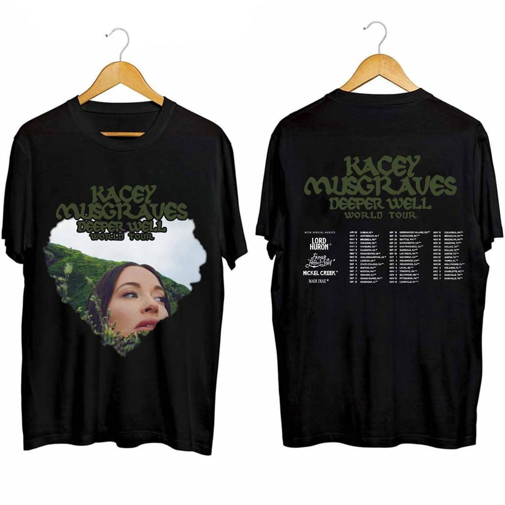 Kacey Musgraves Deeper Well World Tour Shirt Kacey Musgraves Merch Cool Gifts For Music Lovers Kacey Musgraves Deeper Well World Tour Shirt Kacey Musgraves Merch Cool Gifts For Music Lovers