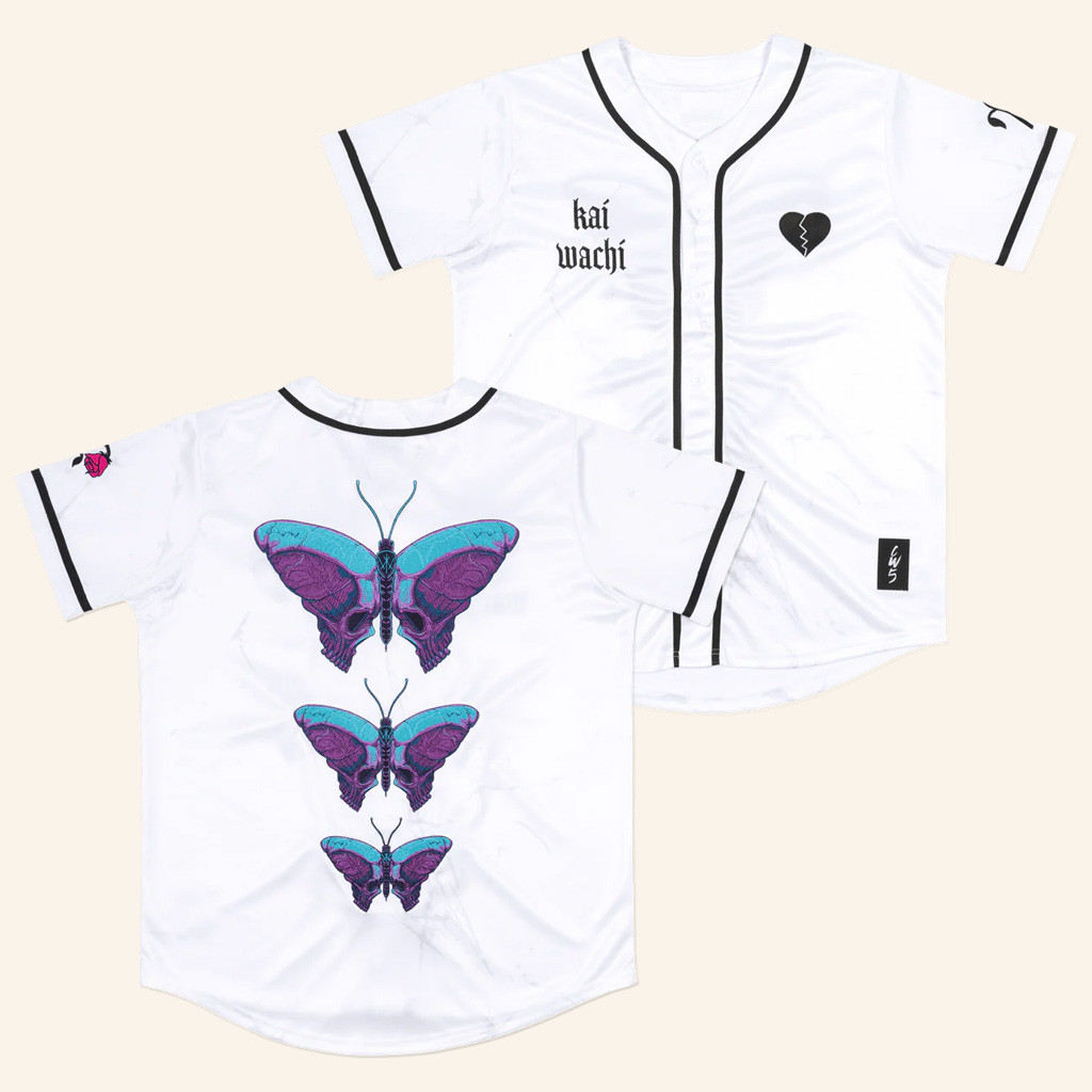 Kai Wachi Merch Cry Wachi Nekrosis Butterfly Jersey Good Gifts For Friends Kai Wachi Merch Cry Wachi Nekrosis Butterfly Jersey Good Gifts For Friends