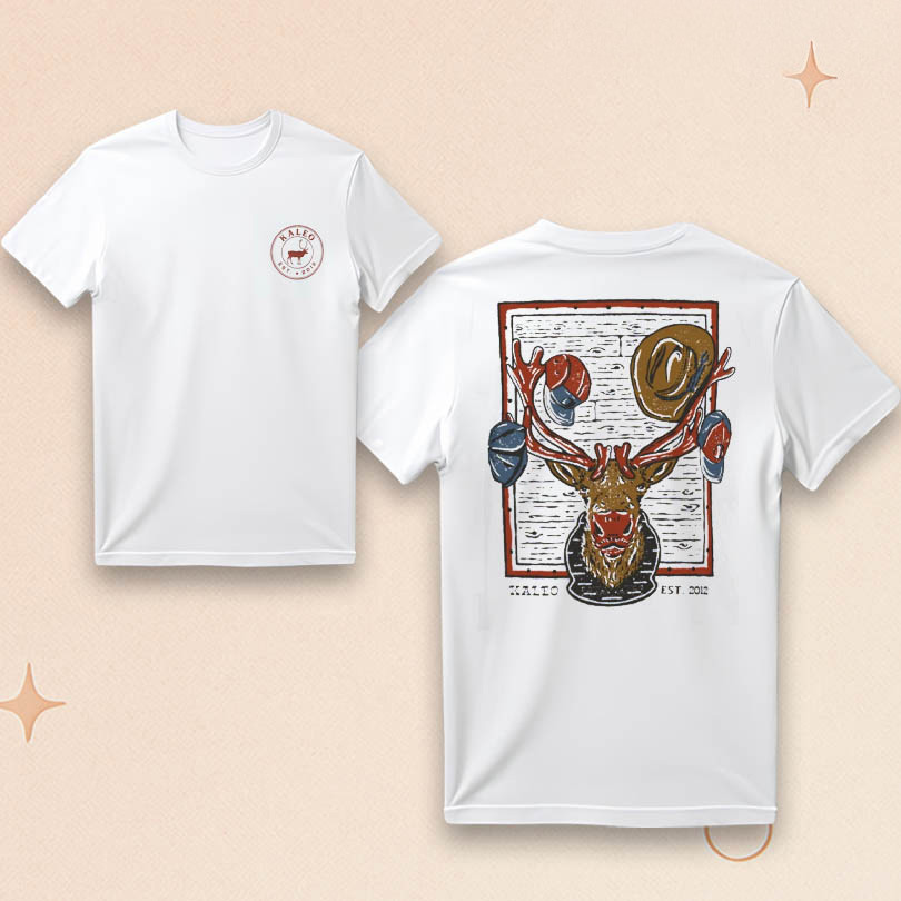 Kaleo Merch Kaleo Spotify Reindeer T-Shirt Christmas Gifts For Music Lovers