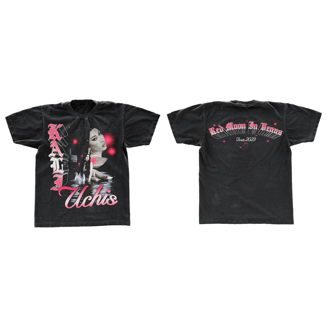 Kali Uchis Merch RMIV Tour Black And Pink Tour T-Shirt Great Mother's Day Gifts