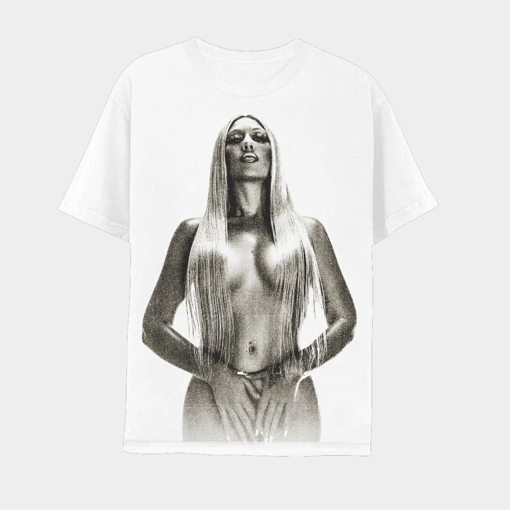 Kali Uchis Merch Sin Miedo Anniversary White T-Shirt Cool Gifts For Music Lovers